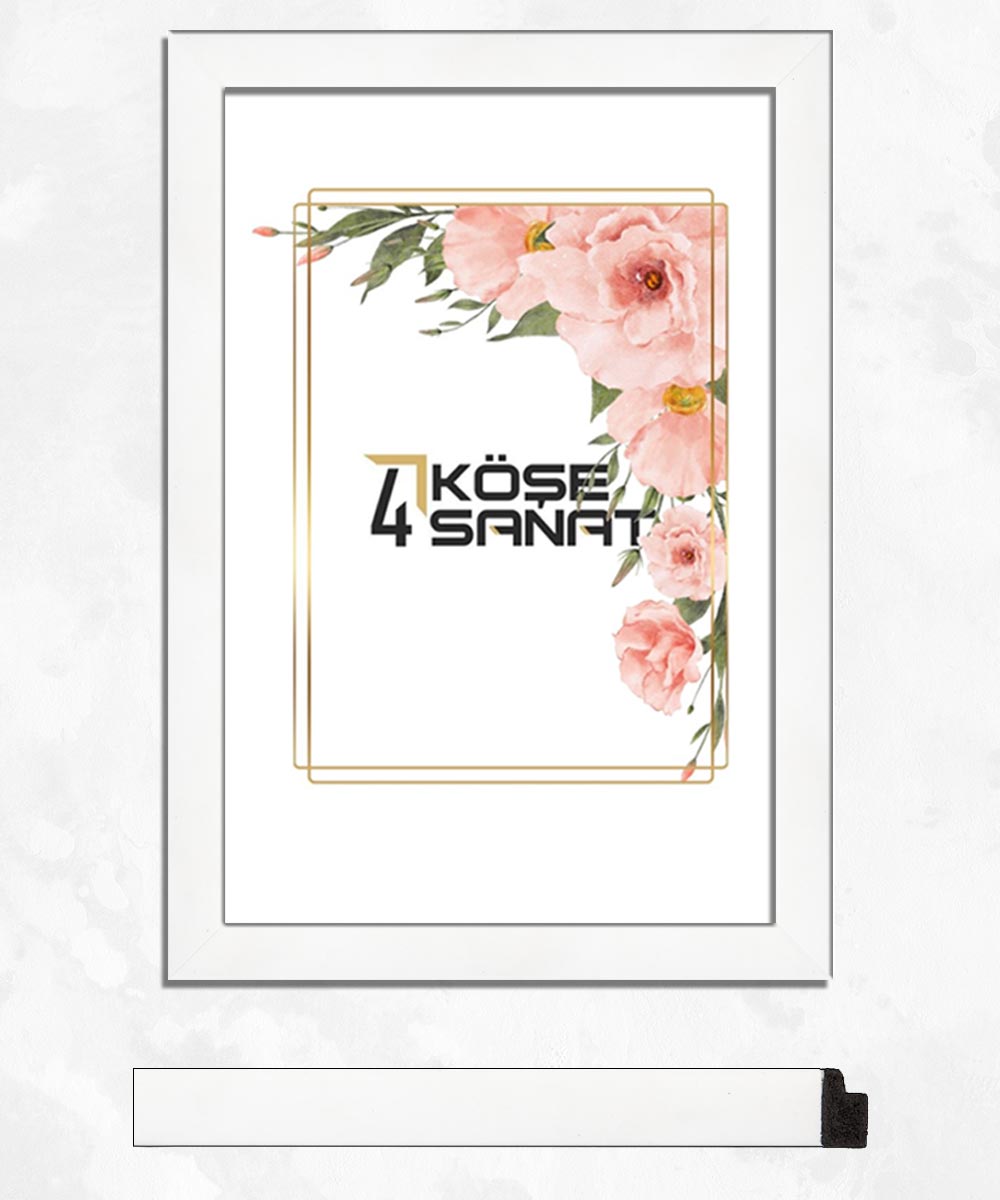 20'lik Beyaz Poliresin  Çerçeve