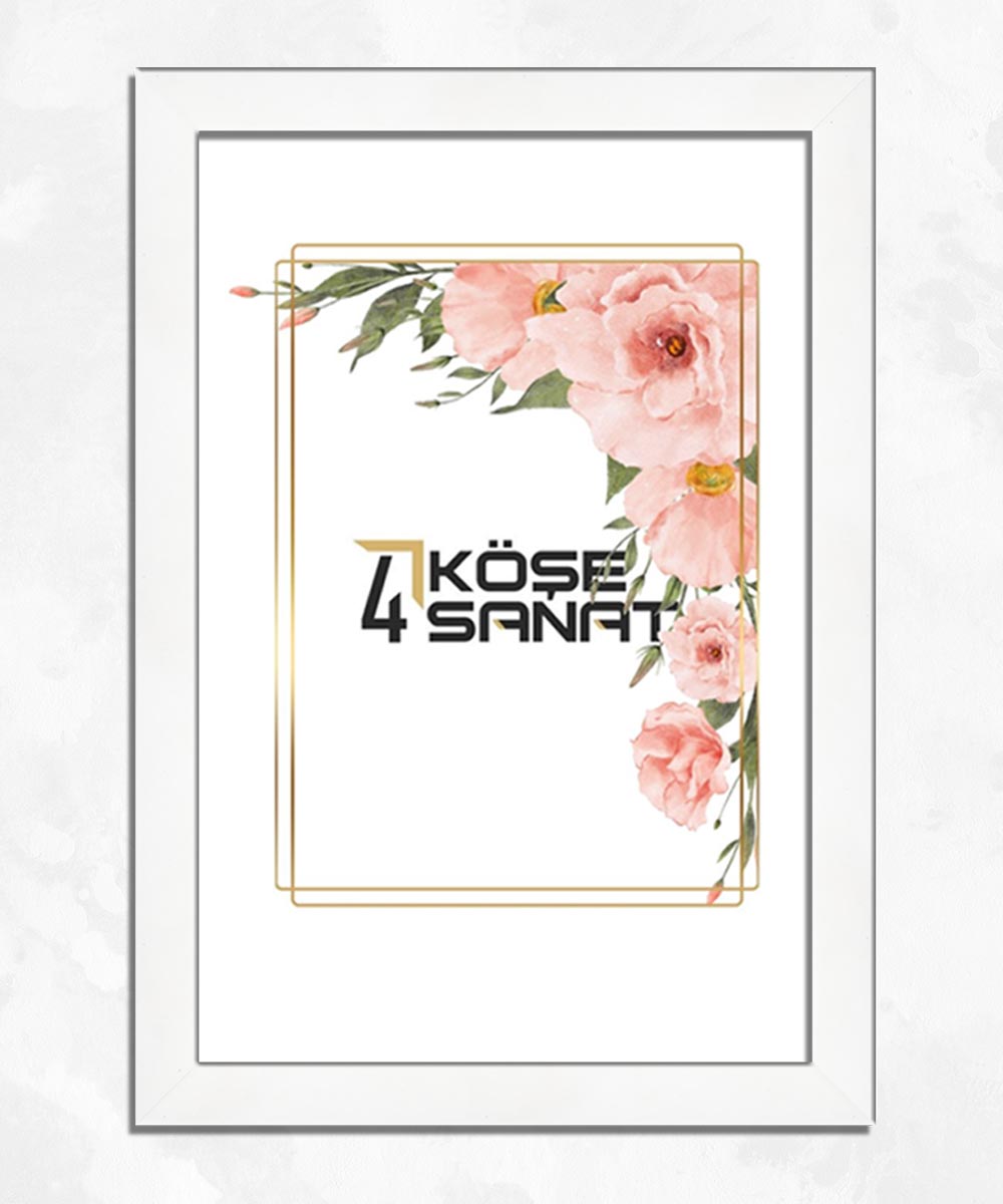 20'lik Beyaz Poliresin  Çerçeve