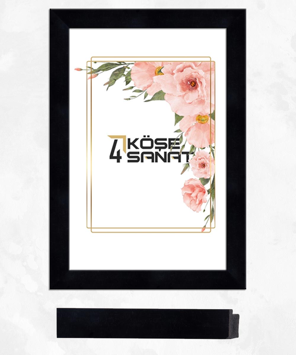 30'luk Siyah Poliresin Çerçeve