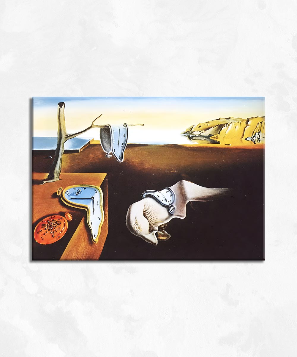 Belleğin Azmi Kanvas Tablo - Salvador Dali
