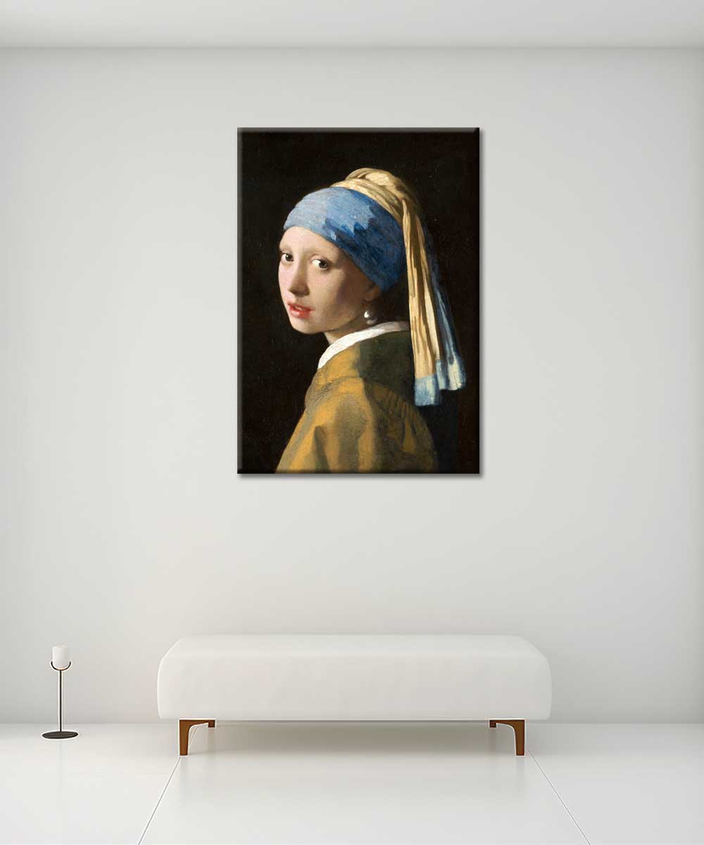 İnci Küpeli Kız – Sanatsal Kanvas Tablo