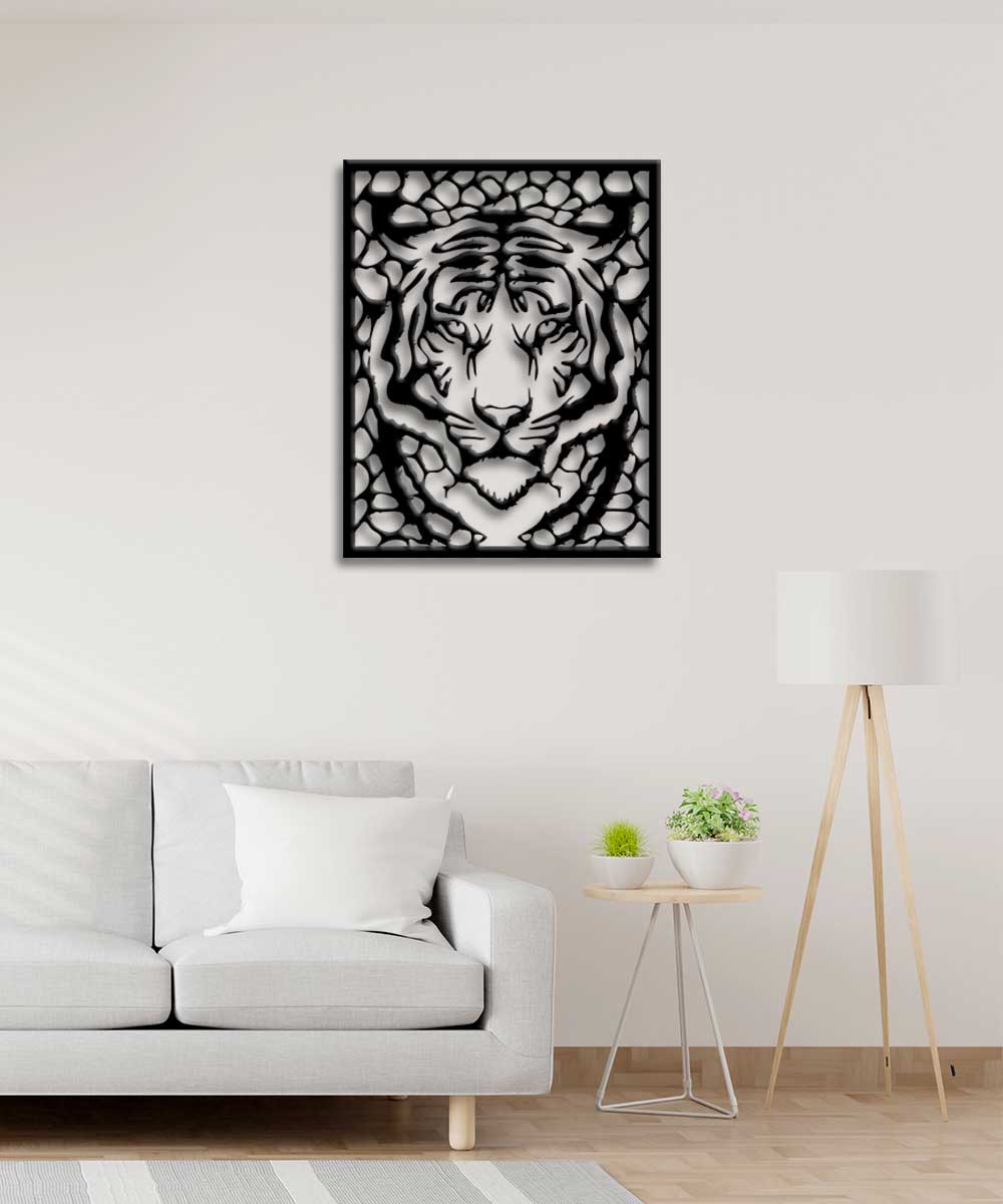 Kaplan Model Kesimli Metal Tablo