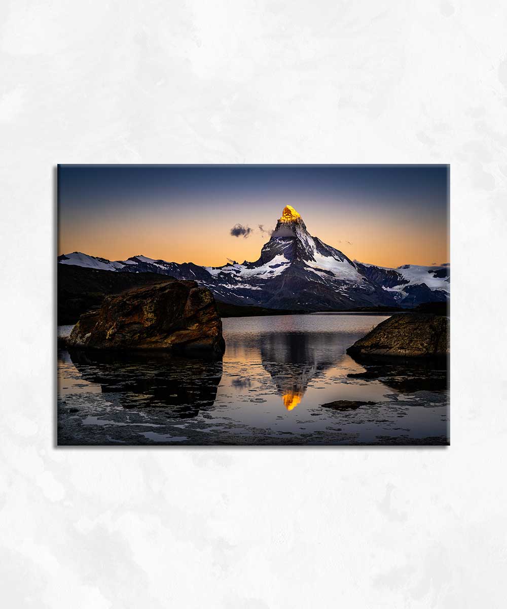 Ateşin Uyanışı - Çerçevesiz Cam Tablo