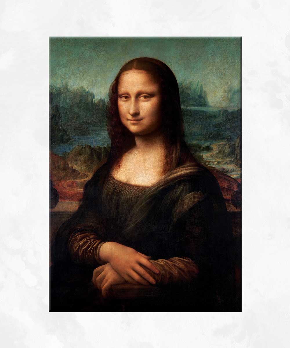 Mona Lisa Kanvas Tablo – Klasik Sanat Koleksiyon Serisi