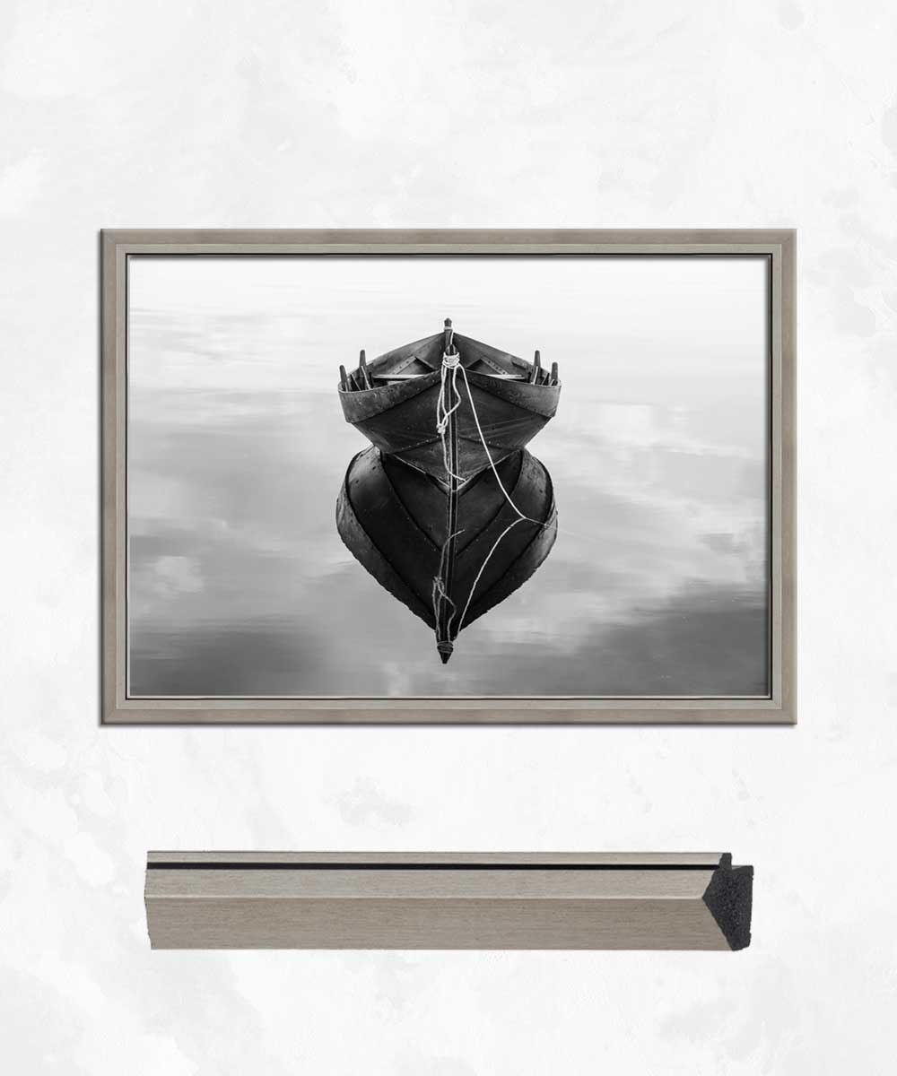Sessiz Yolculuk – Platin Çerçeveli MDF Sanatsal Tablo