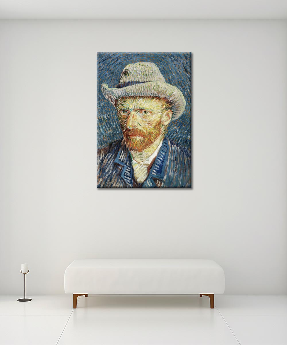 Vincent Van Gogh Portresi Kanvas Tablo