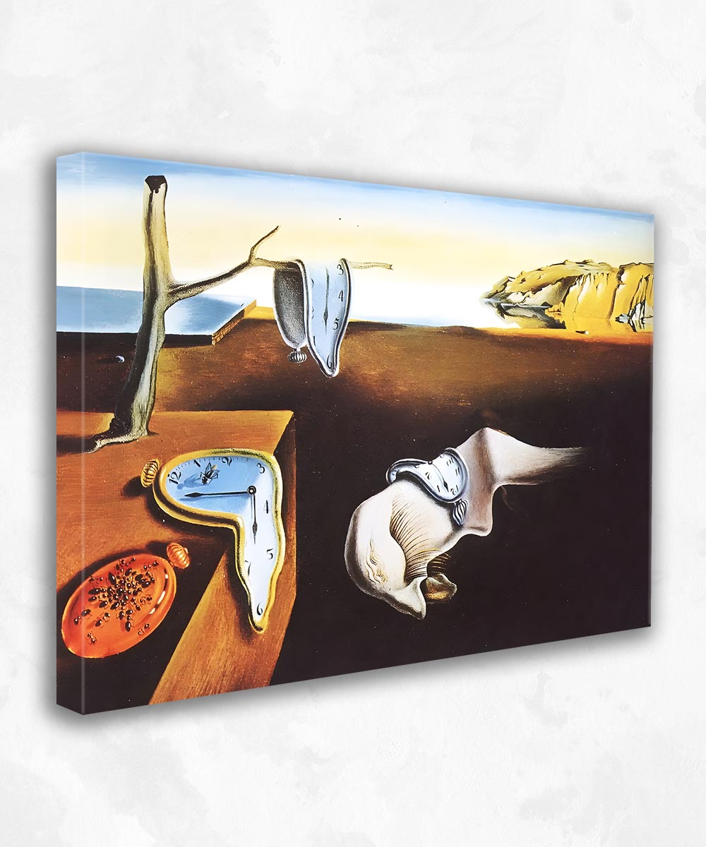 Belleğin Azmi Kanvas Tablo - Salvador Dali