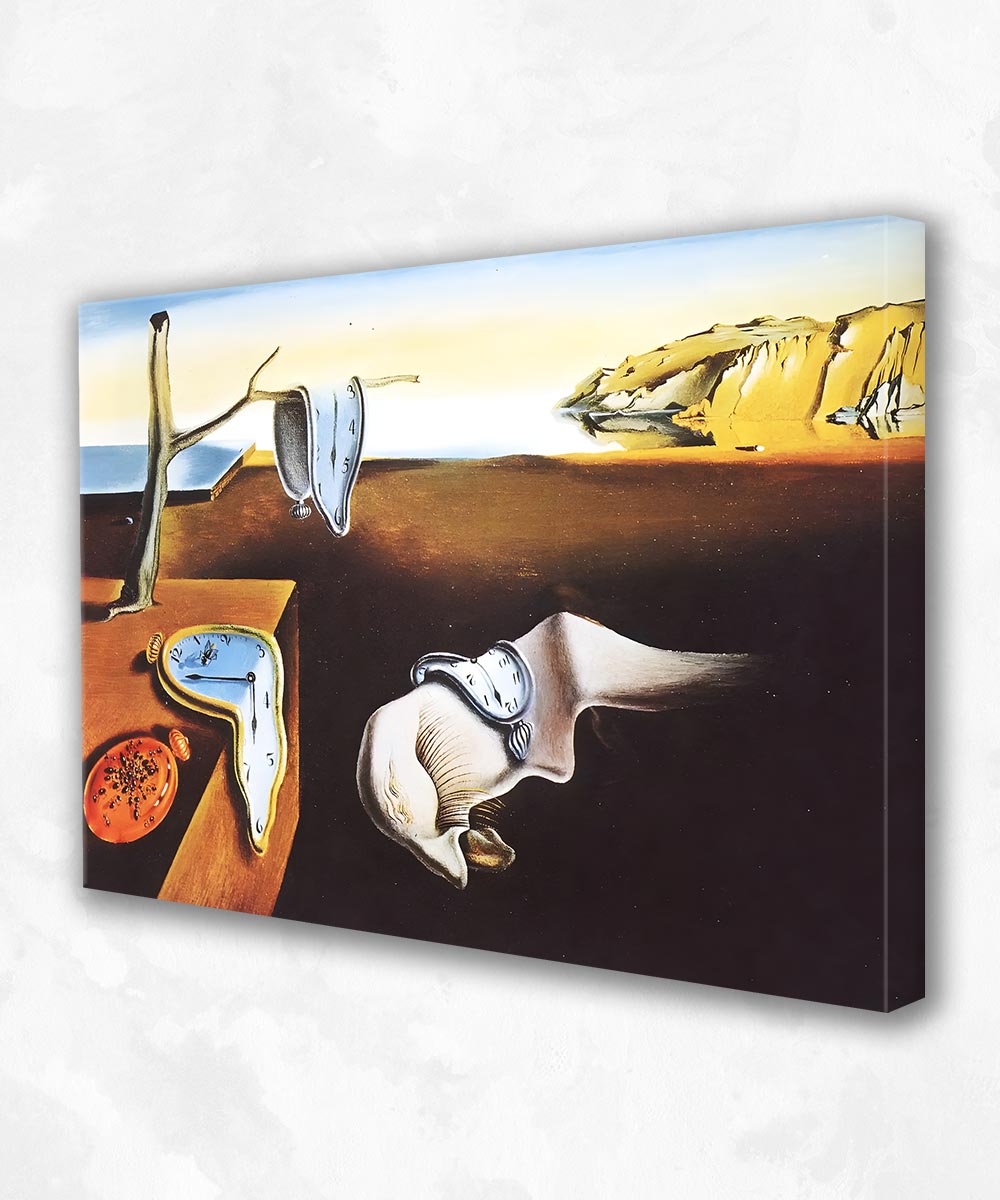 Belleğin Azmi Kanvas Tablo - Salvador Dali
