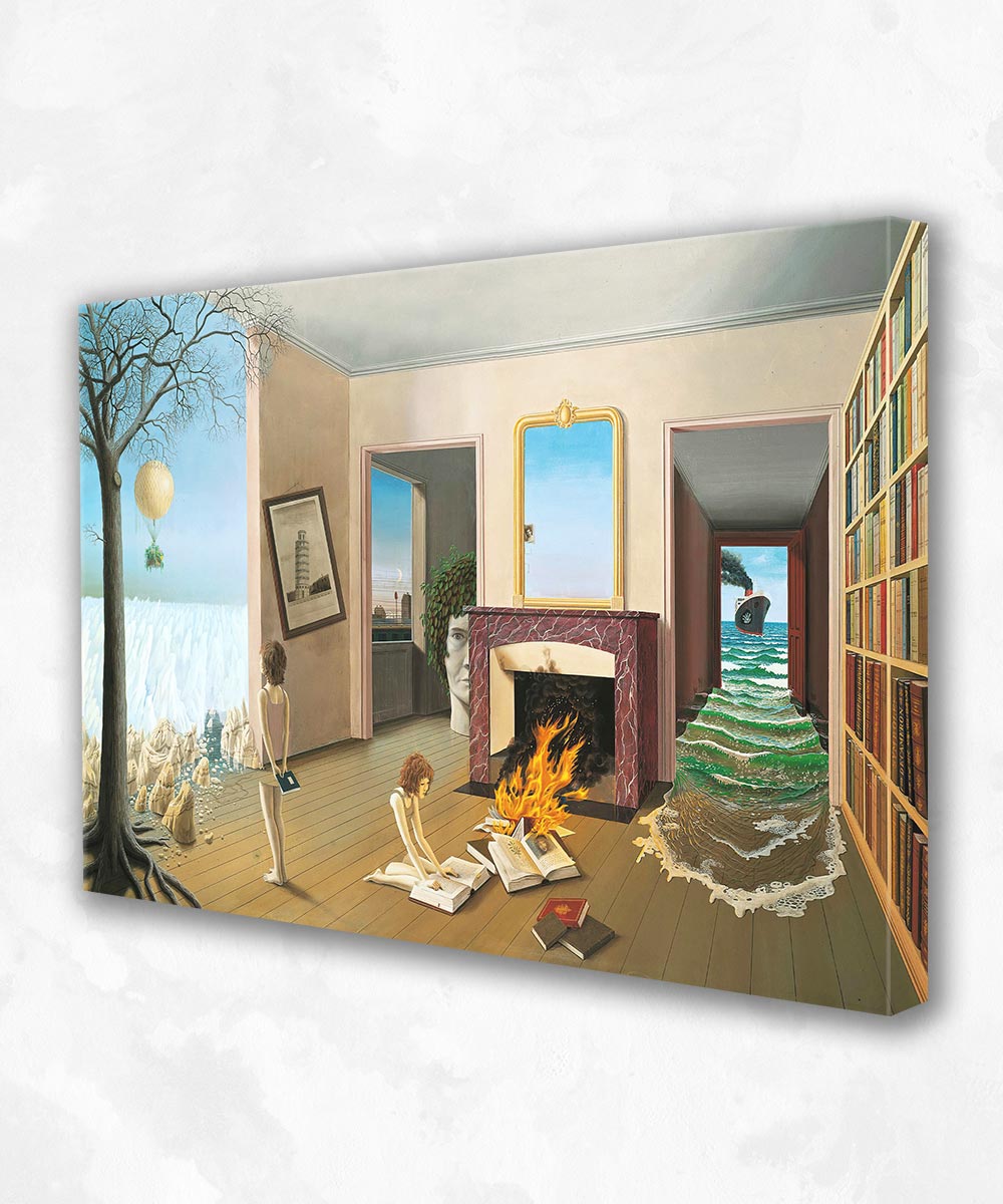 Zihnin Odası Kanvas Tablo - Dominique Appia