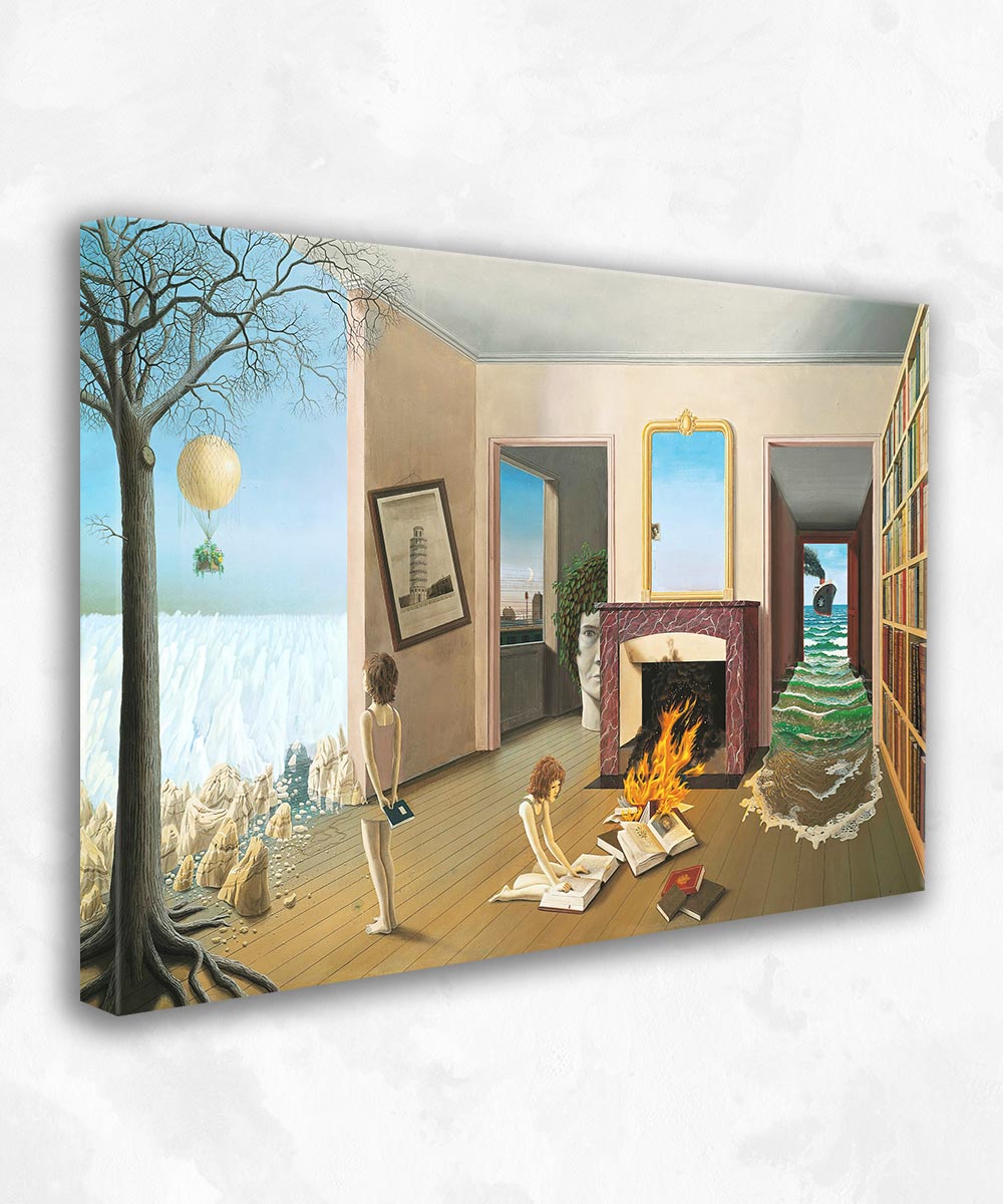 Zihnin Odası Kanvas Tablo - Dominique Appia