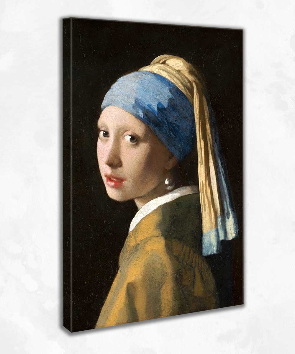 İnci Küpeli Kız – Sanatsal Kanvas Tablo