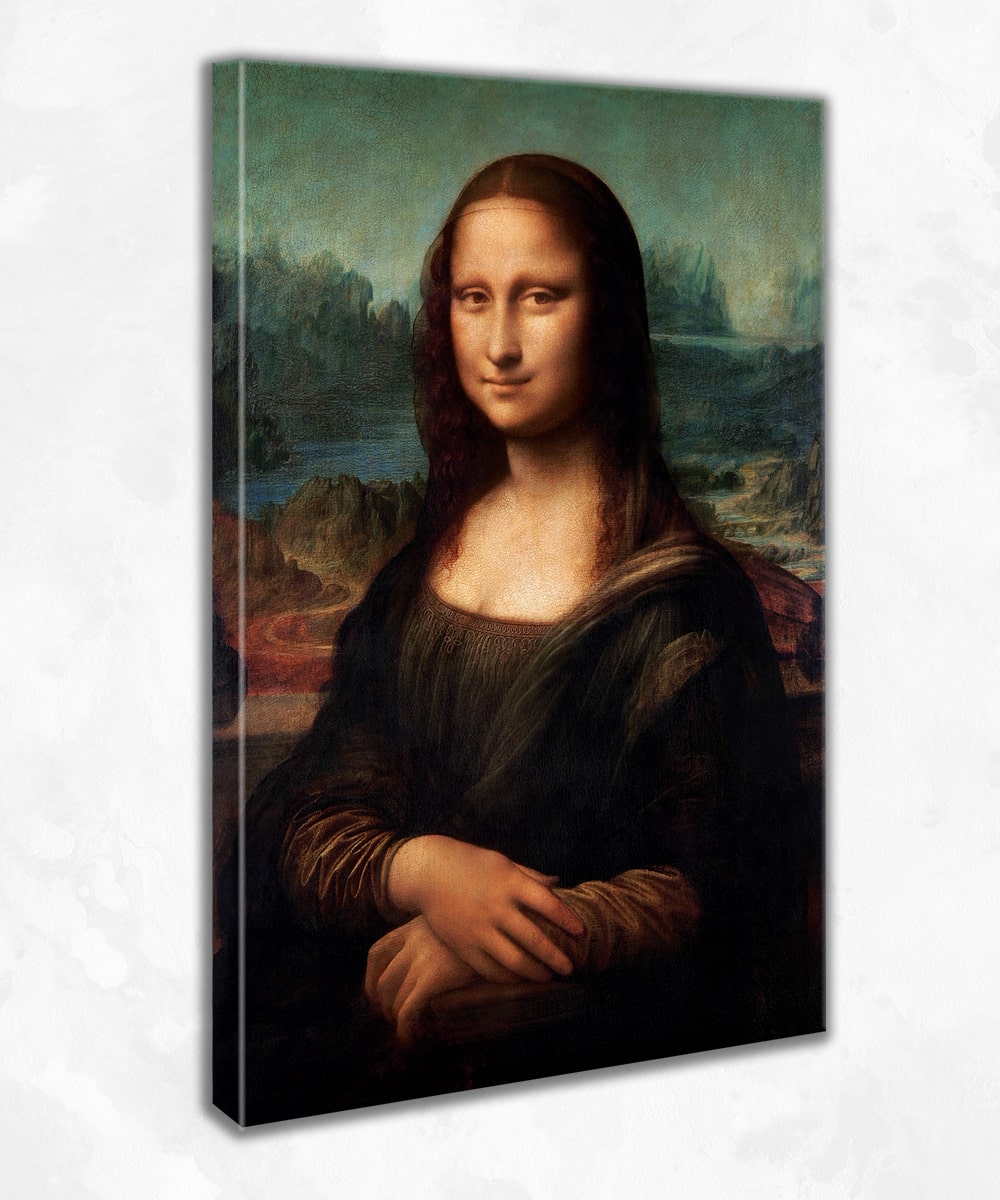 Mona Lisa Kanvas Tablo – Klasik Sanat Koleksiyon Serisi