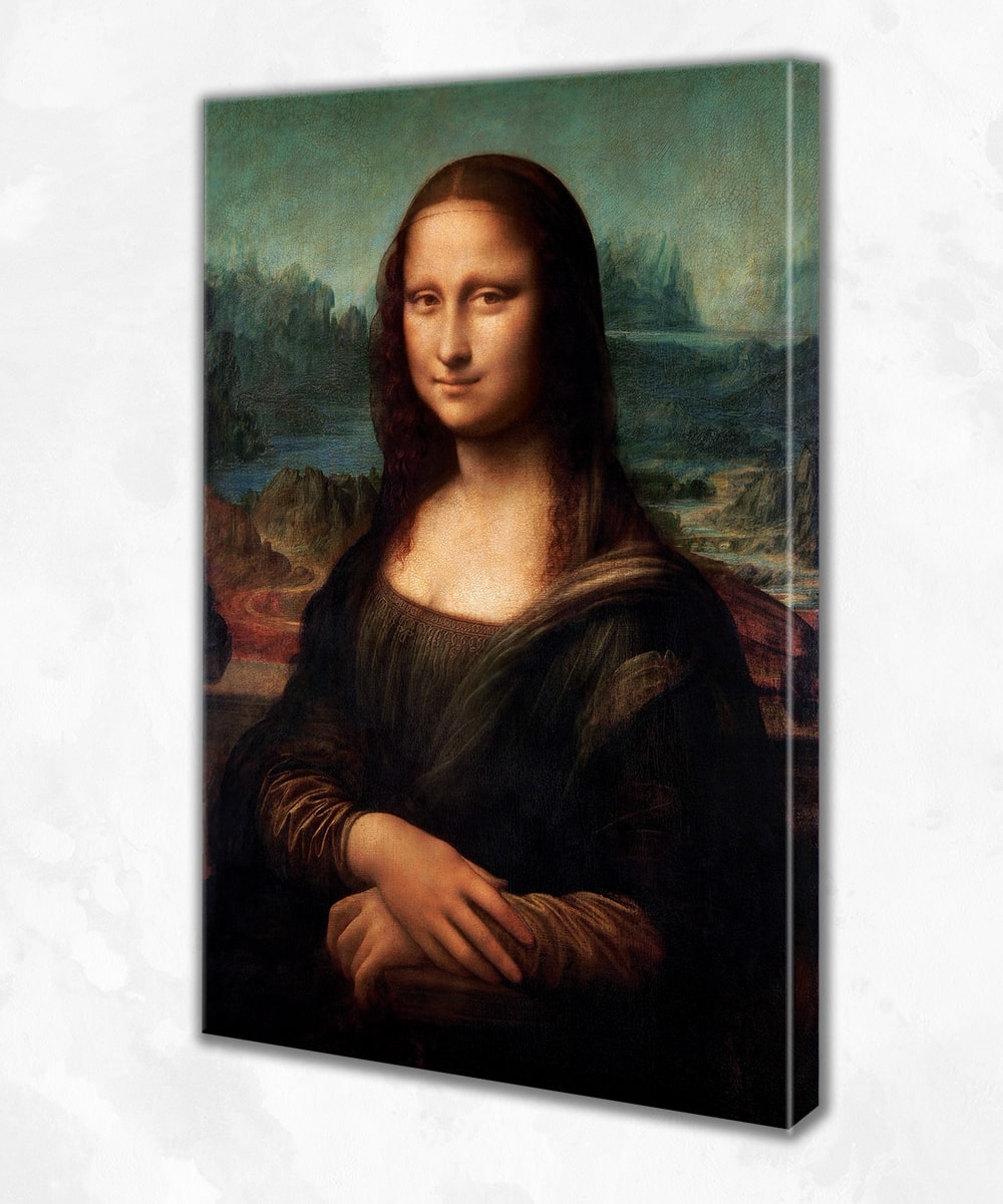 Mona Lisa Kanvas Tablo – Klasik Sanat Koleksiyon Serisi